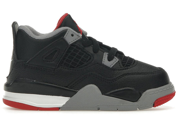 Jordan 4 Retro Bred Reimagined (TD) sneakers - authentic Jordan shoes