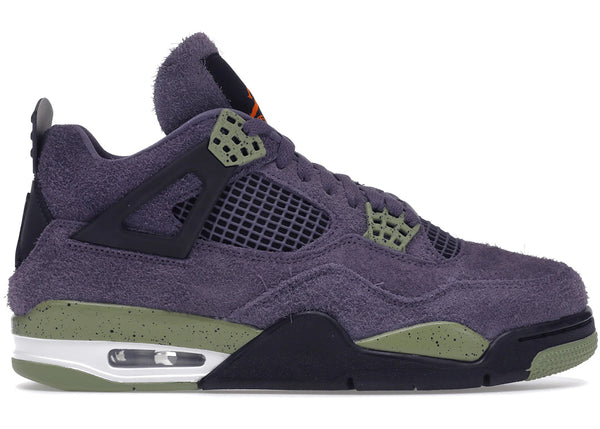 Jordan 4 Retro Canyon Purple (Women's) sneakers - authentic streetwear shoes