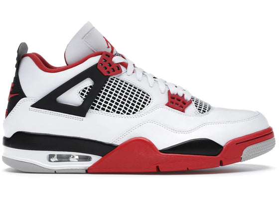 Jordan 4 Retro Fire Red (2020) sneakers - authentic Jordan shoes