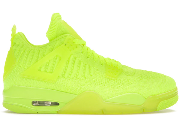 Jordan 4 Retro Flyknit Volt sneakers - authentic Jordan shoes