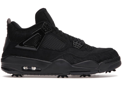 Jordan 4 Retro Golf Black Cat Pony Hair sneakers - authentic Jordan shoes