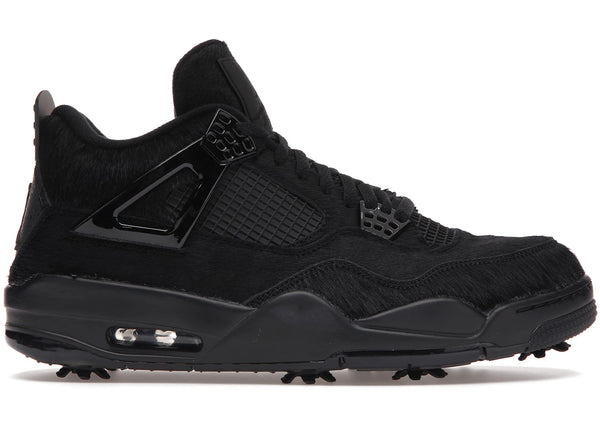 Jordan 4 Retro Golf Black Cat Pony Hair sneakers - authentic Jordan shoes