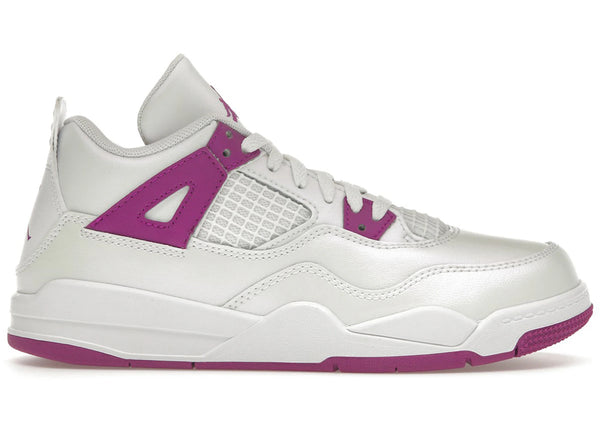 Jordan 4 Retro Hyper Violet (PS) sneakers - authentic Jordan shoes