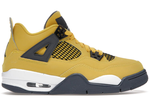 Jordan 4 Retro Lightning (2021) (GS) sneakers - authentic Jordan shoes