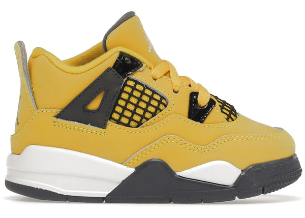 Jordan 4 Retro Lightning (2021) (TD) sneakers - authentic Jordan shoes