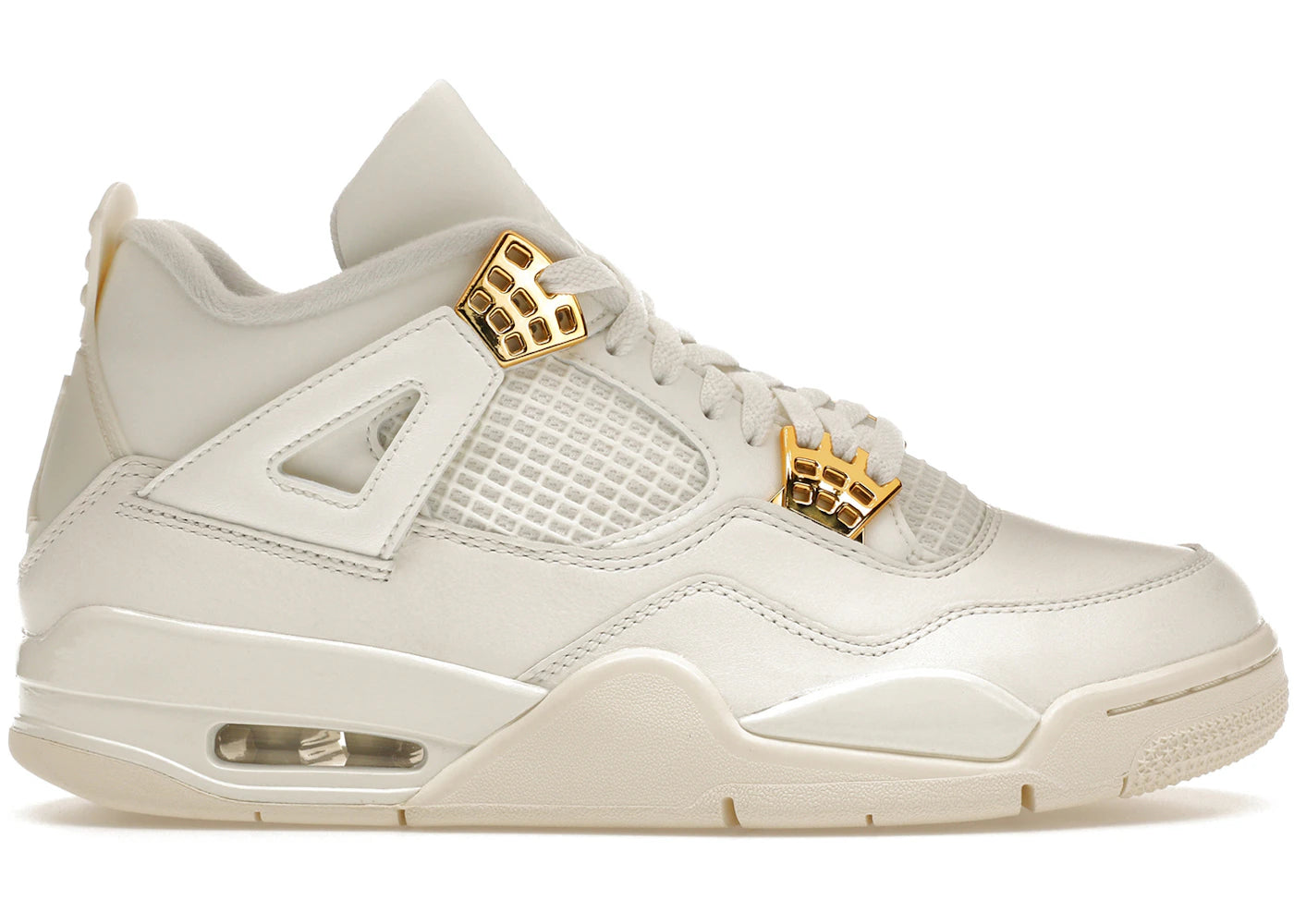 Jordan 4 Retro Metallic Gold (Women's) %