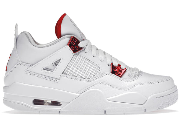 Jordan 4 Retro Metallic Red (GS) sneakers - authentic Jordan shoes