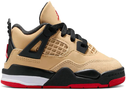Jordan 4 Retro Pizza (TD) - authentic Jordan sneakers