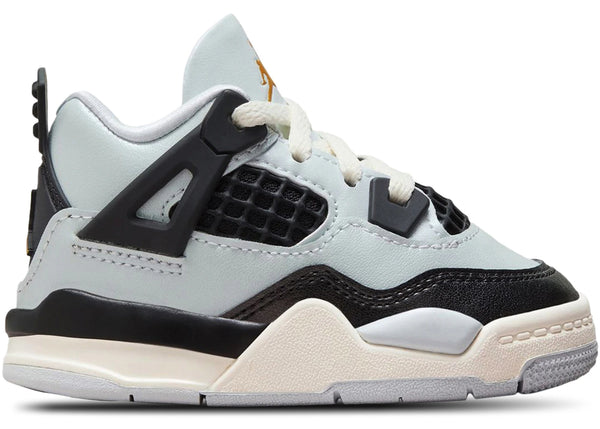 Jordan 4 Retro Platinum Gold (TD) sneakers - authentic Jordan shoes