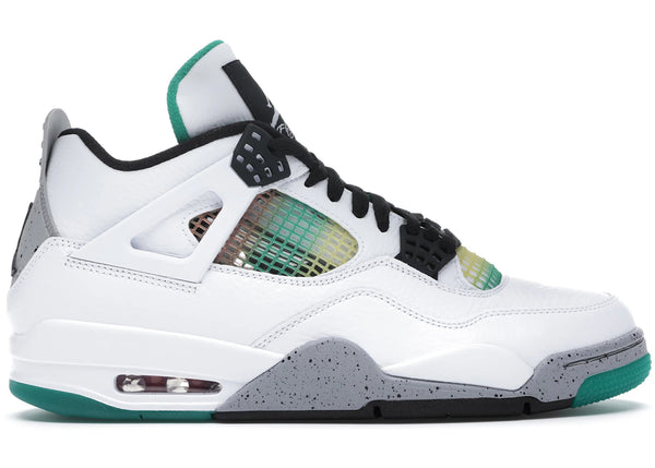 Jordan 4 Retro Lucid Green Rasta (Women's) sneakers - authentic Jordan shoes