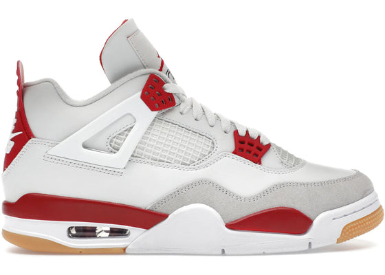 Jordan 4 Retro SB Varsity Red sneakers - authentic Jordan shoes