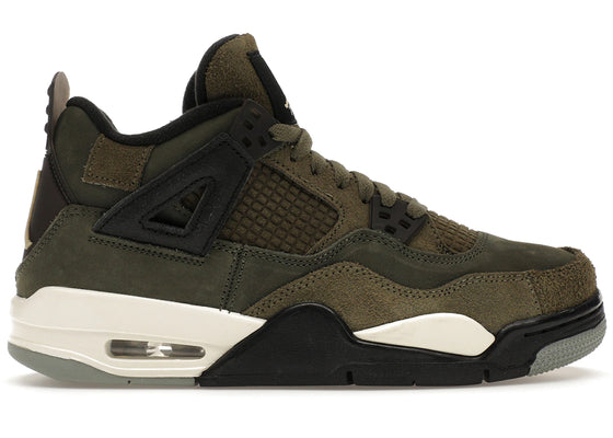 Jordan 4 Retro SE Craft Medium Olive (GS) sneakers - authentic streetwear shoes
