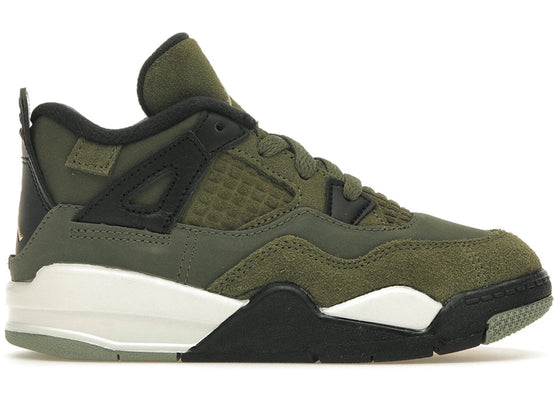 Jordan 4 Retro SE Craft Medium Olive (TD) sneakers - authentic Jordan shoes