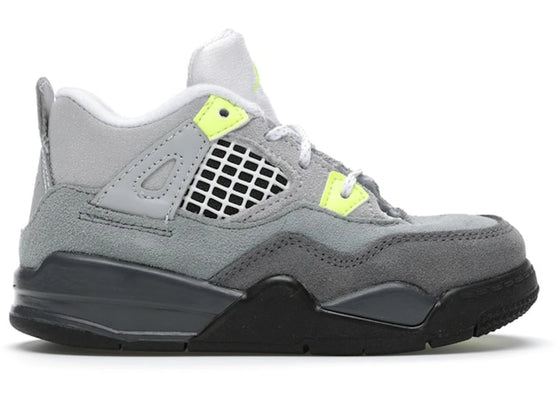 Jordan 4 Retro SE 95 Neon (TD) sneakers - authentic Jordan shoes