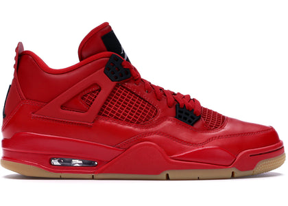 Jordan 4 Retro Fire Red Singles Day (2018) (Women's) - authentic Jordan sneakers