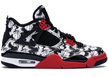 Jordan 4 Retro Tattoo (2018) (GS) - authentic Jordan sneakers