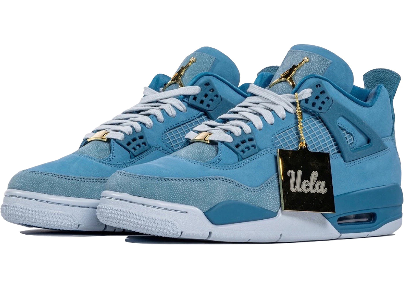 Jordan 4 Retro UCLA Bruins PE - vue 360