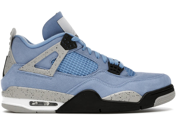 Jordan 4 Retro University Blue sneakers - authentic streetwear shoes