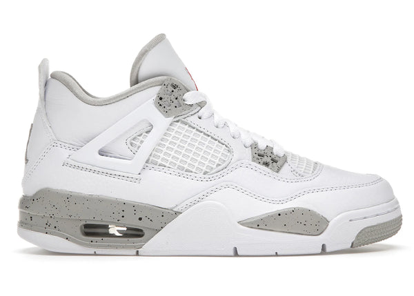 Jordan 4 Retro White Oreo (2021) (GS) sneakers - authentic Jordan shoes