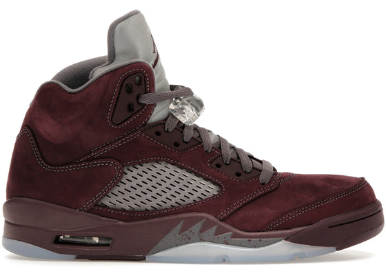 Jordan 5 Retro Burgundy (2023) sneakers - authentic Jordan shoes