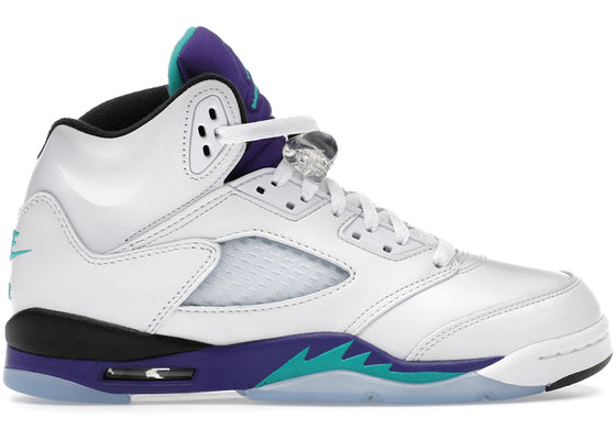 Jordan 5 Retro Grape (2025) (GS) sneakers - authentic Jordan shoes