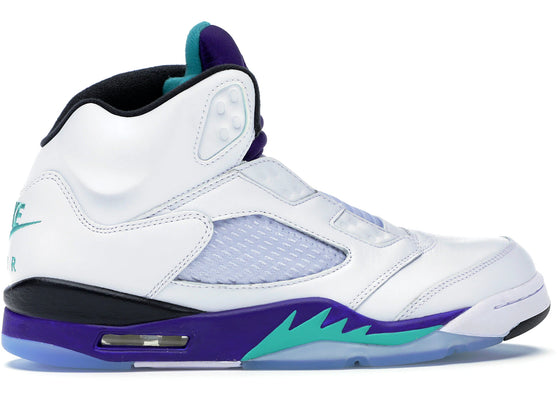 Jordan 5 Retro Grape Fresh Prince sneakers - authentic Jordan shoes