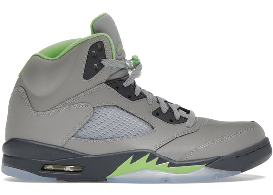 Jordan 5 Retro Green Bean (2022) sneakers - authentic Jordan shoes