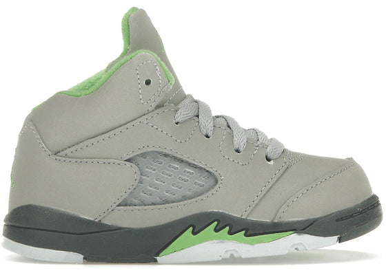 Jordan 5 Retro Green Bean (2022) (TD) sneakers - authentic Jordan shoes