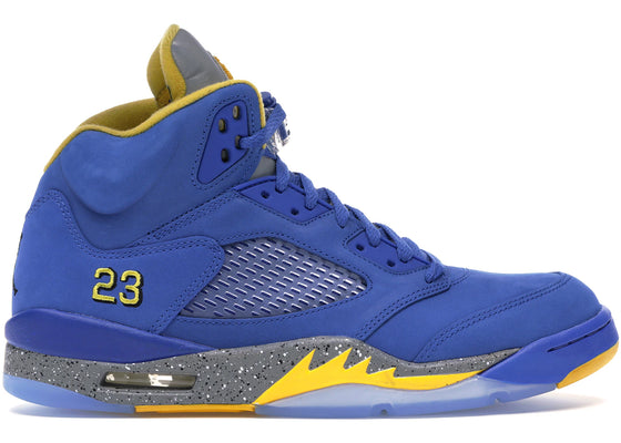 Jordan 5 Retro JSP Laney Varsity Royal sneakers - authentic Jordan shoes