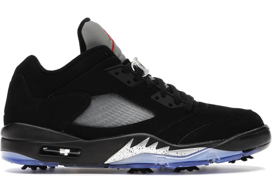 Air Jordan 5 Retro Low Golf Black Metallic sneakers - authentic Jordan shoes