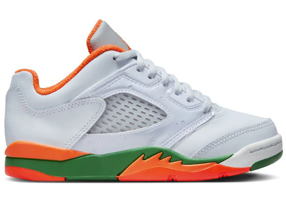 Jordan 5 Retro Low Miami Hurricanes (PS) sneakers - authentic Jordan shoes