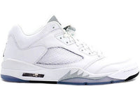 Jordan 5 Retro Low Metallic White (Women's)