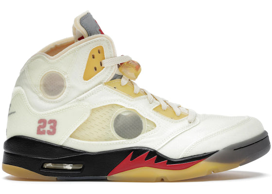 Jordan 5 Retro Off-White Sail sneakers - authentic Jordan shoes