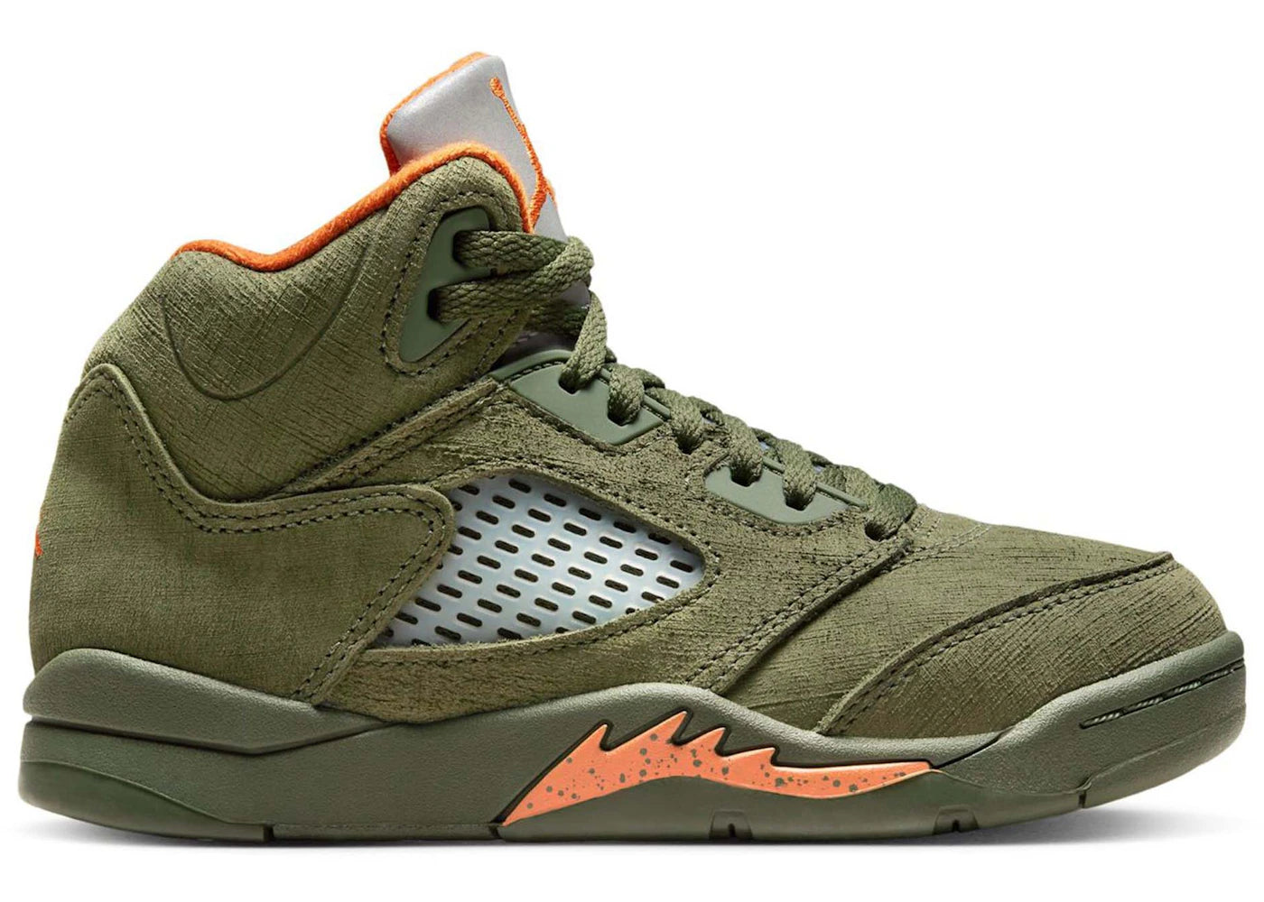 Jordan 5 Retro Olive (2024) (PS) - vue 360