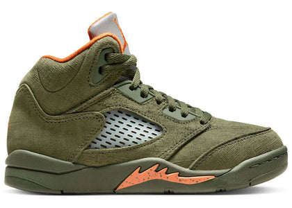 Jordan 5 Retro Olive (2024) (PS) - authentic Jordan sneakers