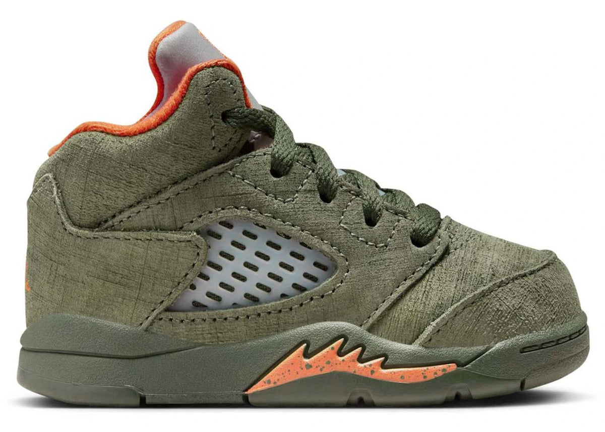 Jordan 5 Retro Olive (2024) (TD) - vue 360