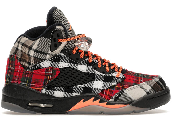 Jordan 5 Retro Plaid (GS) sneakers - authentic Jordan shoes