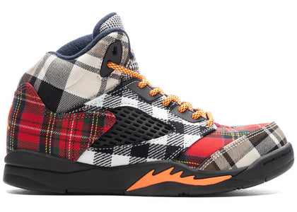 Jordan 5 Retro Plaid (PS) - authentic Jordan sneakers