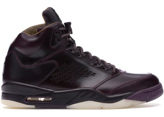 Jordan 5 Retro Premium Wine sneakers - authentic Jordan shoes