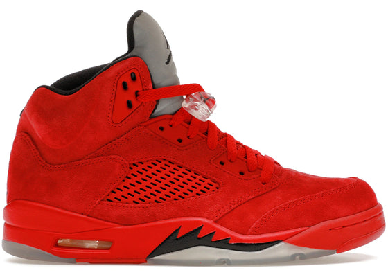 Jordan 5 Retro Red Suede sneakers - authentic Jordan shoes