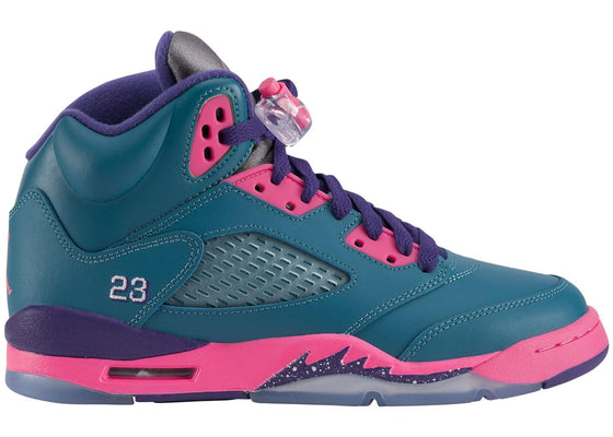Jordan 5 Retro Tropical Teal (GS) sneakers - authentic Jordan shoes