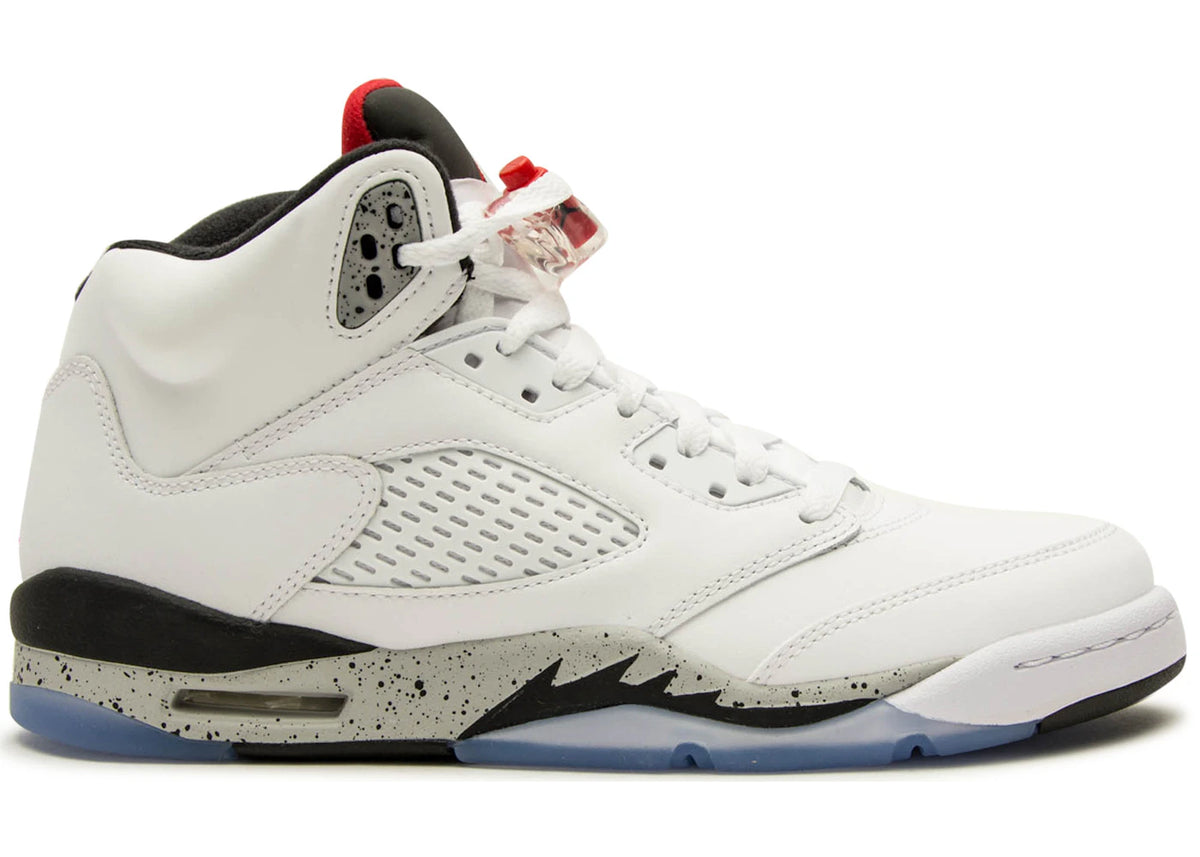 Jordan 5 Retro White Cement (GS) - vue 360