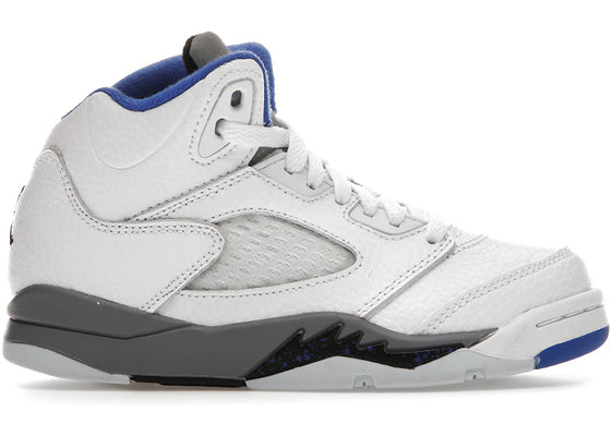 Jordan 5 Retro White Stealth (2021) (PS) sneakers - authentic Jordan shoes