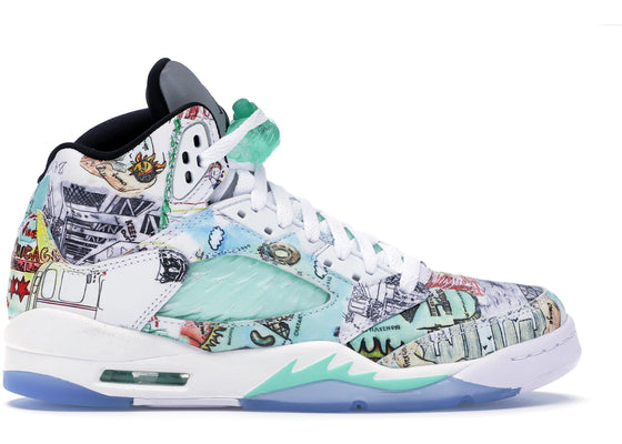 Jordan 5 Retro Wings (GS) sneakers - authentic Jordan shoes