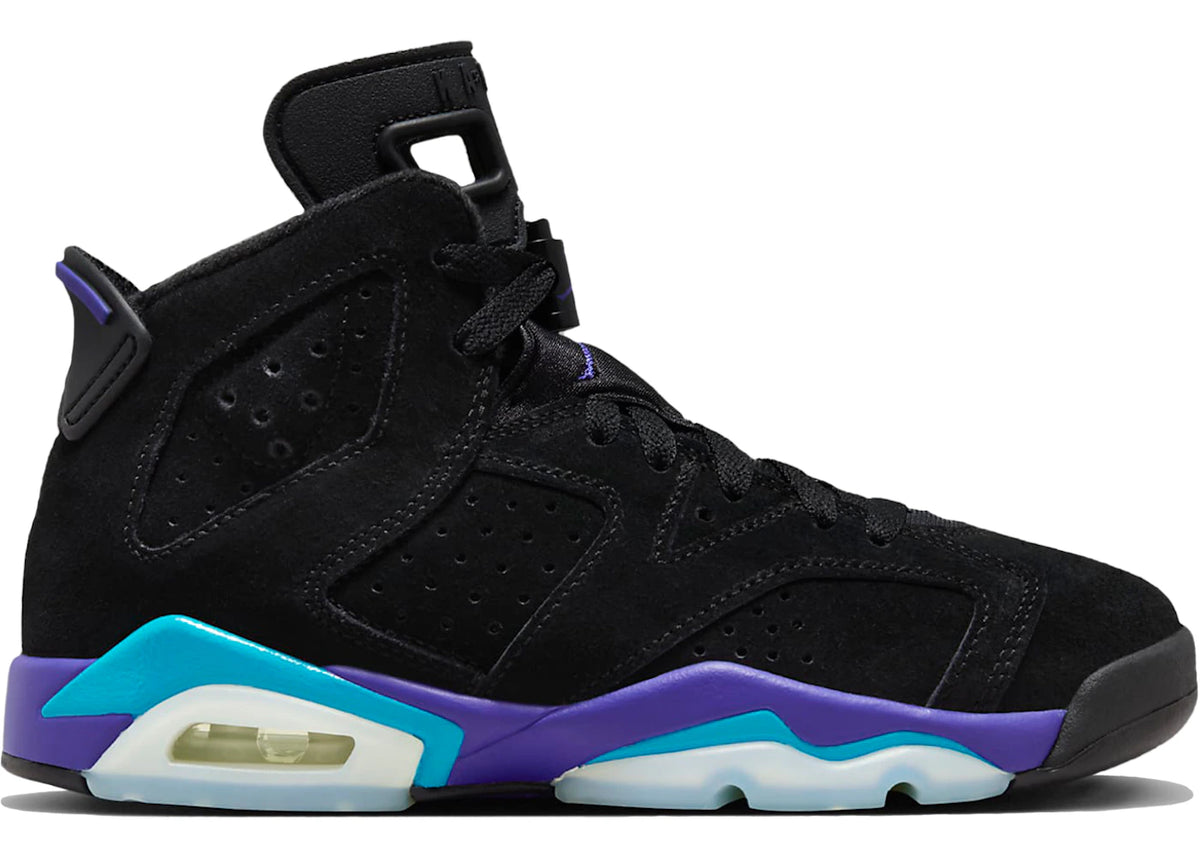 Jordan 6 Retro Aqua (GS) - vue 360
