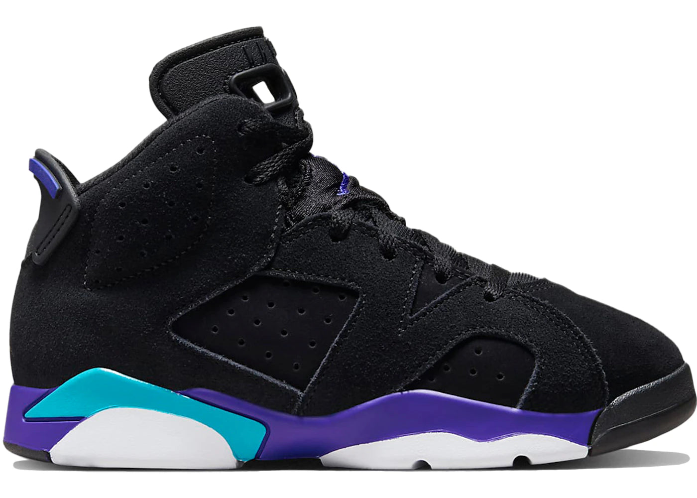 Jordan 6 Retro Aqua (PS) - vue 360