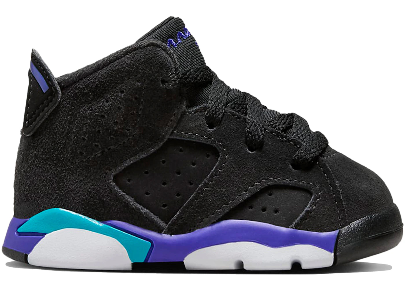 Jordan 6 Retro Aqua (TD) - vue 360