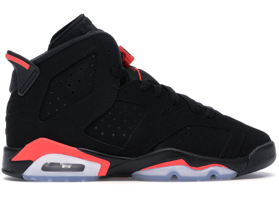 Jordan 6 Retro Black Infrared (2019) (GS) sneakers - authentic Jordan shoes
