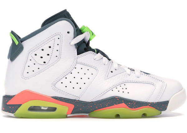 Jordan 6 Retro Bright Mango (GS) sneakers - authentic Jordan shoes