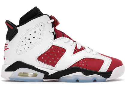 Jordan 6 Retro Carmine (2021) (GS) - authentic Jordan sneakers